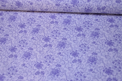 Baumwolle Blümchen lila